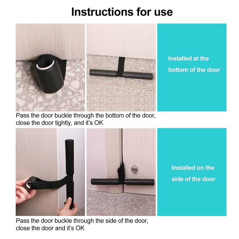 Nordic Hamstring Curl Strap, Adjustable Nordic Curl Strap Holds 350