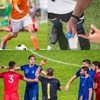 MOYWYCNO 2 Piece Football Referee Set with Red, Yellow Card,