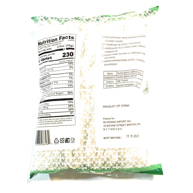 Golden Crop Mung Bean Vermicelli 14 Oz(2 Pack)