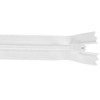 YKK Bed Linen Zip in White, Not Separable, 155 cm,