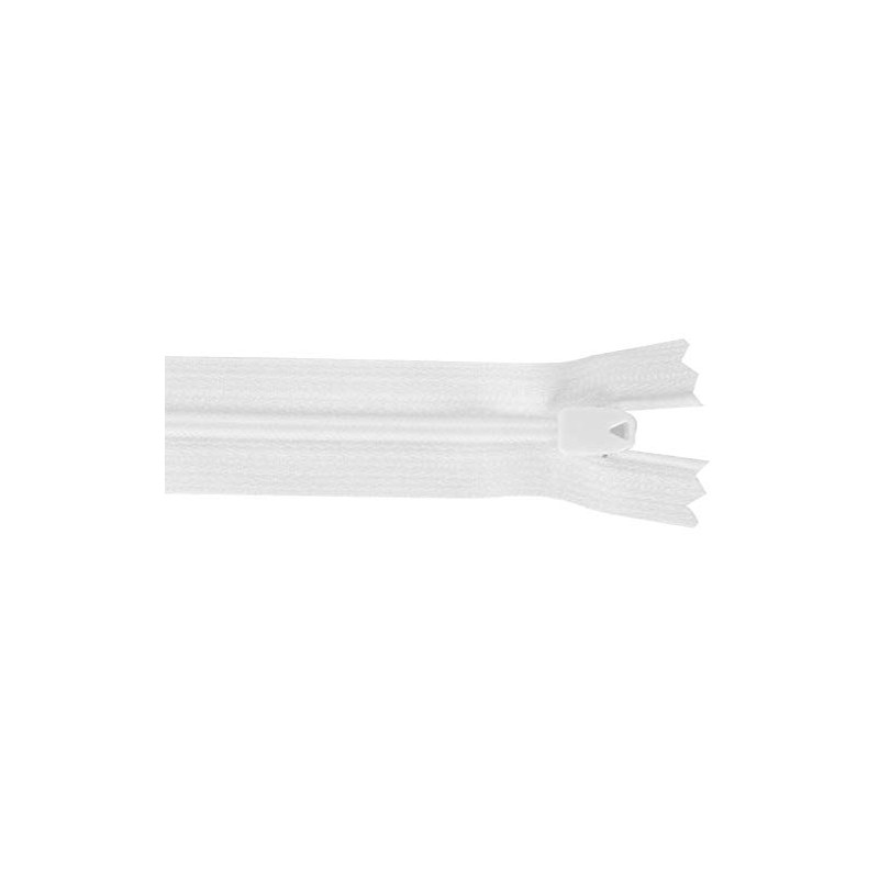 YKK Bed Linen Zip in White, Not Separable, 155 cm,