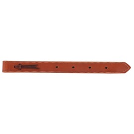 Weaver Leather Poly Cowboy Lead with Snap, 5/8" x 10', Chestnut