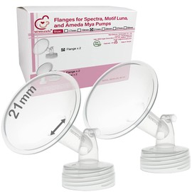 (Flange 21mm (S)) - Nenesupply Compatible 21mm Flange for Spectra S2 Spectra S1 Breastpump. Made by Nenesupply. Not Original Spectra Pump Parts Not Original Spectra S2 Accessories Not Original Spectra Flange