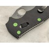 DH Zombie Green Stainless Steel Screws for Spyderco Manix 2