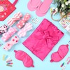 Newcotte 72 Pcs Kids Spa Party Supplies for Girls Robes