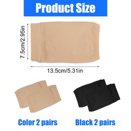 4 Paar Gelsocken Damen Fersensocken mit Gel Socken Feuchtigkeitsspendende mit Geleinlage Durchlüftet Comfy Wiederverwendbar Silikon Fersensocken Gel Feuchtigkeit für Trockene Harte Gerissene Haut