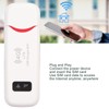 4G LTE USB-WLAN-Modem, Tragbarer 4G-Router mit SIM-Kartensteckplatz, Kabelloser WLAN-Signalempfänger, Netzwerkadapter