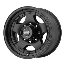 AMERICAN RACING AR23 SATIN BLACK W/CLEAR COAT AR23 15x8 5x114.30 SATIN BLACK W/CLEAR COAT (-19 mm) rims