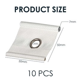 XMNIVATE 10Pcs Awning Hooks, Camping Tent Hooks, Caravan Hooks, Pipe Hooks, Rv Shelter Hooks, Pipe Rail Hooks, Rv Hook Accessories