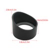 Soft Rubber Eyepiece Eye Shield 28mm-37mm Eyes Guard Cups for