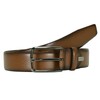 Lloyd Men's Leather Belt 35mm, Cognac