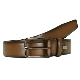 Lloyd Men's Leather Belt 35mm, Cognac