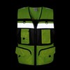 [Irfora] Reflective Safety Vest, High Visibility Reflective Safety Vest Zip
