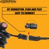 Eyourlife LED Light Bar Wiring Harness 2PCS (DT Connector 2