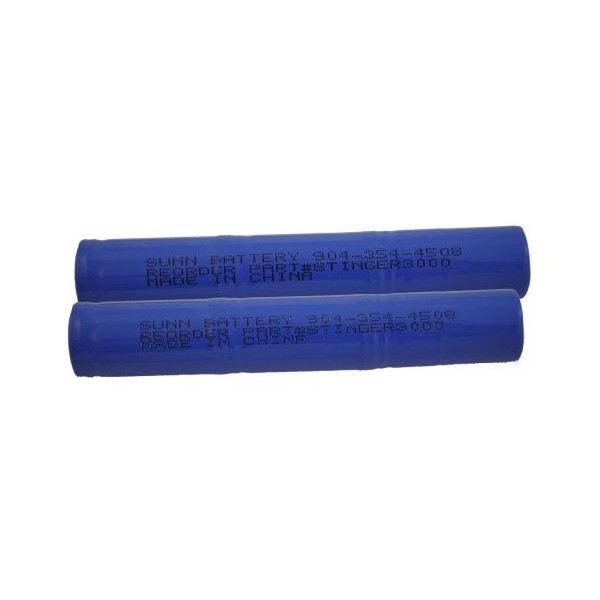 2 BATTERIES FOR STREAMLIGHT STINGER XT HP POLY 2600 MAH