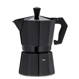 kela Italia 10553 Espresso Maker 150 ml for 3 Cups Aluminium Black