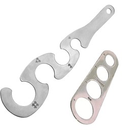 2 Pack Spaghetti Pasta Measure Stainless Steel Spaghetti Measurer Tool 4 Serving Portion Control Pasta Cooking Tool Kitchen Gadgets Different Structure