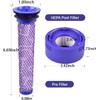 6 Pack Filter Replacement for Dyson V7 Motorhead, V7 Absolute,