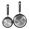 HooJay Nonstick Saucepan Set with Lid, Non Stick 1Qt &