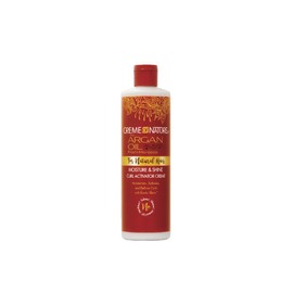 Argan Oil Moisture & Shine Curl Activator Creme by Creme of Nature, Argan Oil of Morocco, 12 Fl Oz