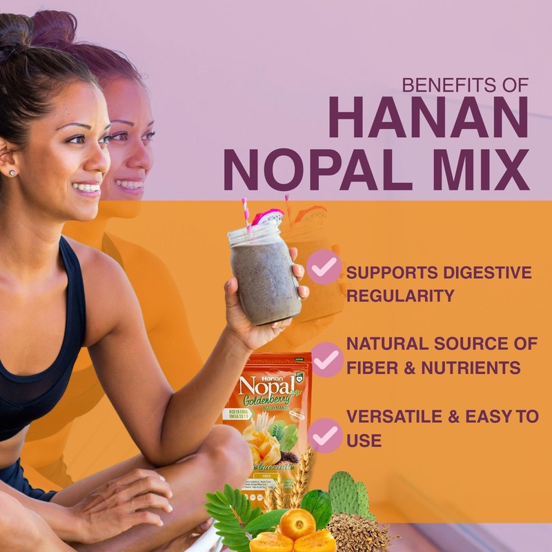 Nopal Mix Aguaymanto 454g - 100% Natural High-Fiber Goldenberry Blend