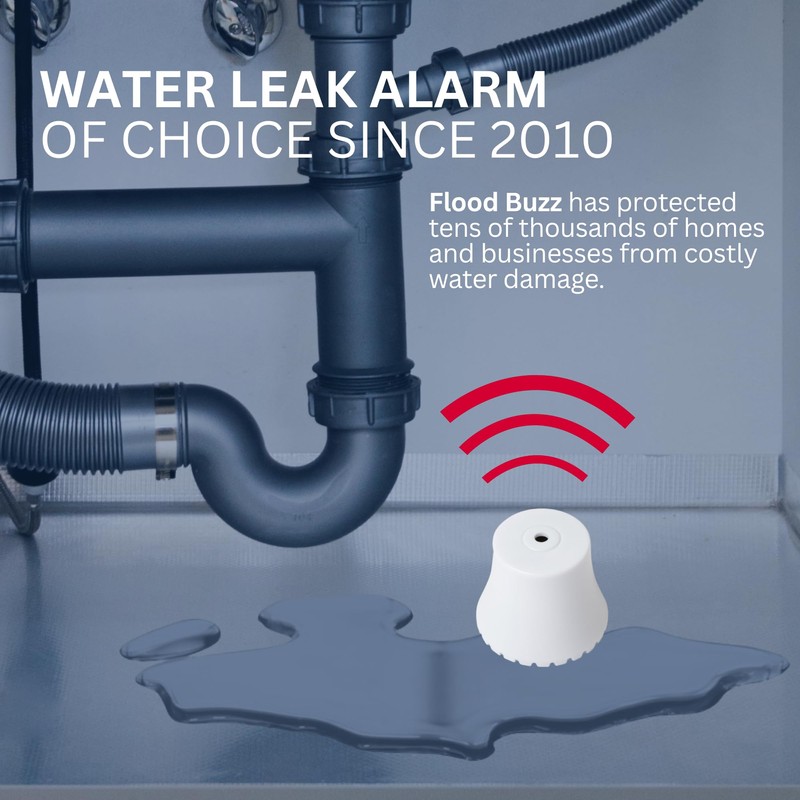 Flood Buzz Small Model | 6-Pack | Reusable, Easy-to-Use Water