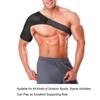 Shoulder Brace Strap Adjustable Shoulder Support Sleeve Sleeve Arm Immobilizer