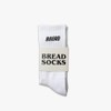 Bread Cushioned Crew Socks White (1 Pack) X-large