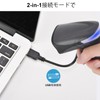 JRHC Wired 1D 2D QR Barcode Reader, Handheld Barcode Scanner
