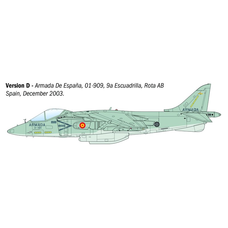 Italeri IT90193 1/72 US Marine Corps AV-8B Harrier II Modello