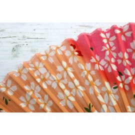 Japanese Souvenir Fan Cherry Blossom (Pink)