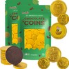 Fruidles St. Patrick's Pirate Design Belgian Milk Chocolate Coins, Kosher