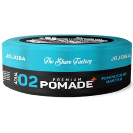 The Shave Factory Pomada Premium 150ml 02 Pompadour Master con Jojoba Extra Hold Extra Shine