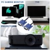 MECCANIXITY VGA to VGA Cable, 6 ft Black VGA to