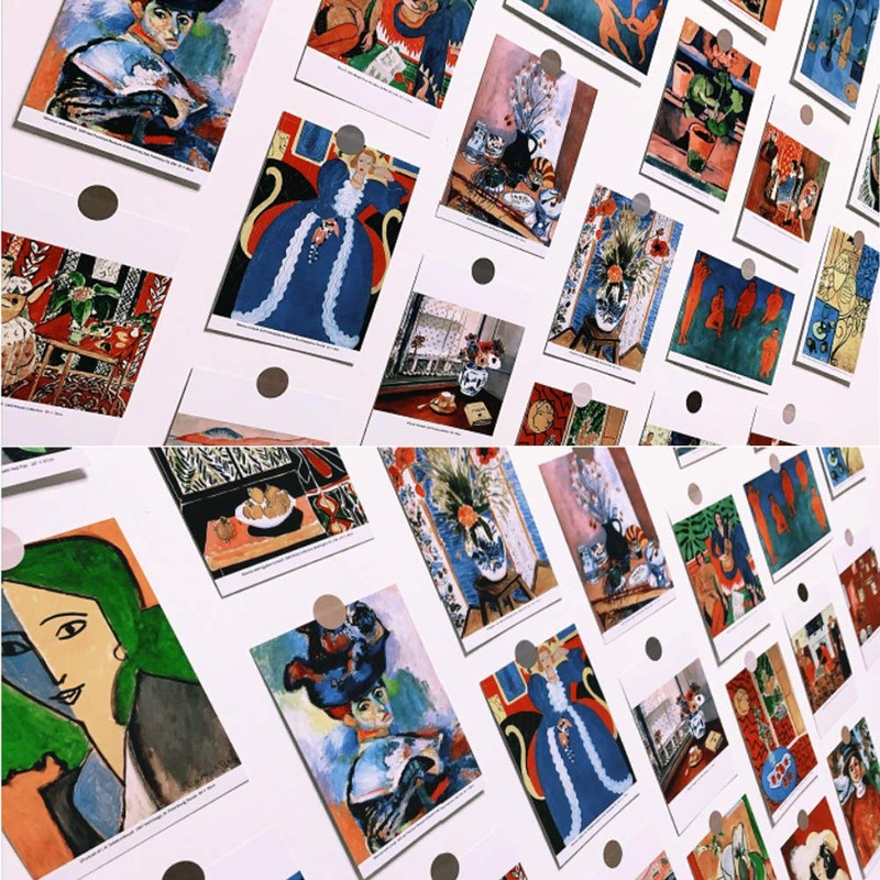 HOSTEESSCHOICE Beautiful Art Postcards set of 30 Henri Matisse Post