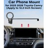 Car Phone Holder for 2025 2026 Toyota Camry 12.3" Screen