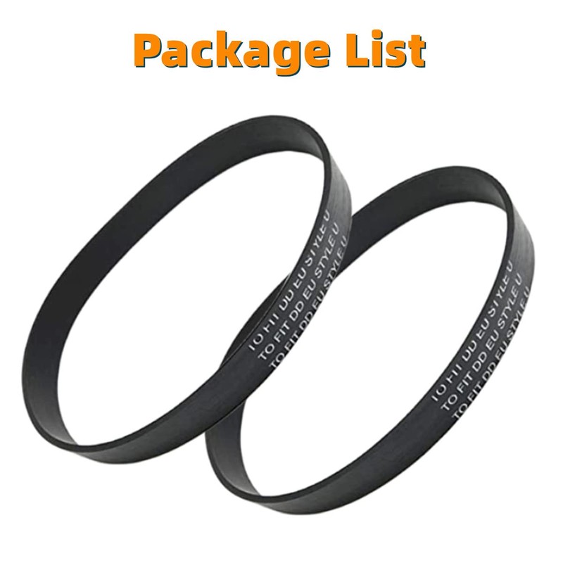 JEDELEOS Replacement Belts Part E0205 for Eureka PowerSpeed NEU180 NEU181