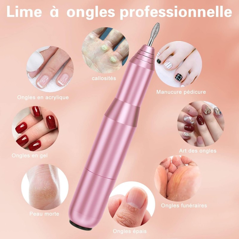 USB Nail Router Portable Electric Manicure Pedicure Set Manicure Pedicure