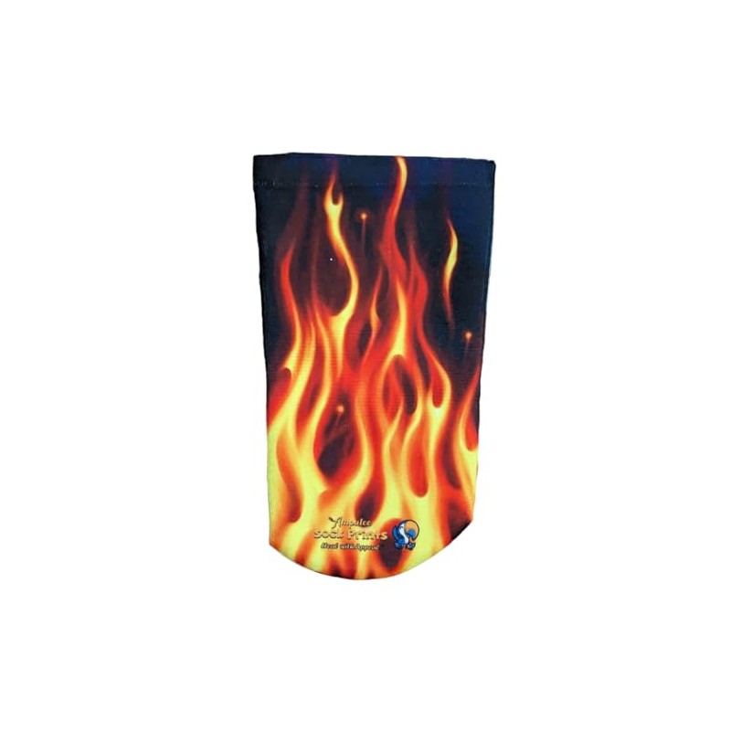 Heal with Appeal Amputee Sock BTKA, Flames V2, 3PLY Residual