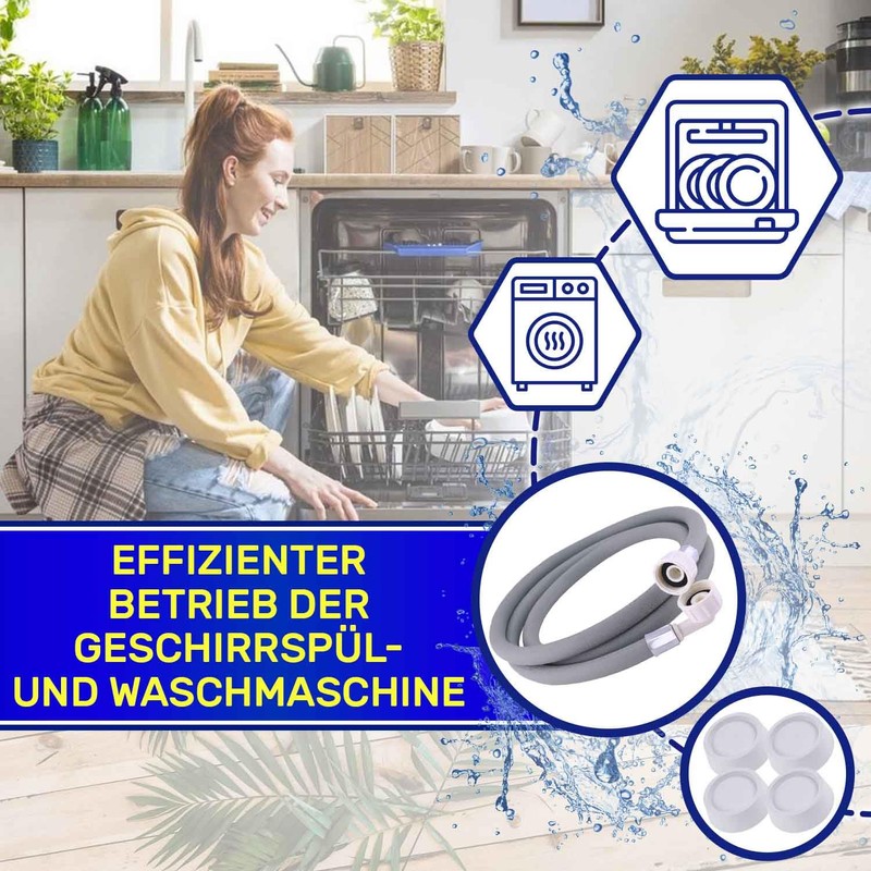 Inlet Hose Washing Machine and Dishwasher 4 m 25°C from