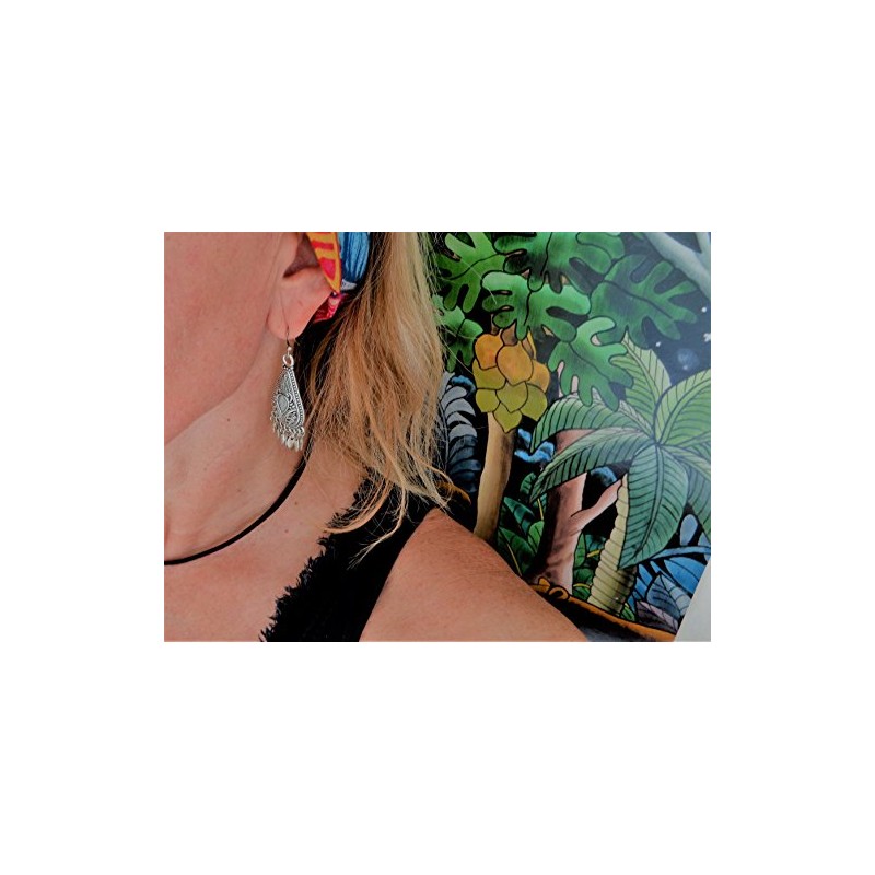 ✿ CHANDELIER GYPSY TRIBAL BOHO EARRINGS ✿