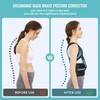 AIMALL Adjustable Posture Corrector Back Belt – Unisex Shoulder Support