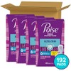 Poise Ultra Thin Incontinence Pads & Postpartum Pads for Bladder