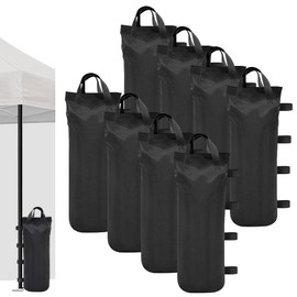 Weights for Gazebo, Pack of 8 Gazebo Sandbags, Oxford Thick Sandbag, Waterproof Sandbags for Filling Weighted Bags, Weight Bags, Pop Up Tent, Party Tent, Parasol