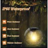 KagoLing 4PCS Solar LED Lantern Light Outdoor Garden Patio Path