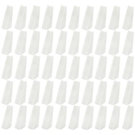 Pack of 50 White Sponges Triangular, Makeup Sponges Triangular, Washable Sponges, Face Sponge, Cosmetic Sponge, Makeup Sponge, Small for Powder, Cream, Liquid