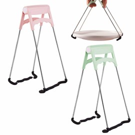 2 clips de acero inoxidable para tazón de fuente caliente, clips de acero inoxidable, multifunción con mango de plástico, clip plegable para tazón, he