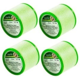 4 x 300 m Organica Organic Cotton Eyebrow Threading Thread