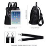 HUA ANGEL Small Anti-Theft Women's Backpack Bag Backpack 2-in-1 Women's