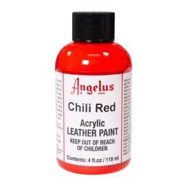 Angelus Leather Paint 4 Oz Chili Red